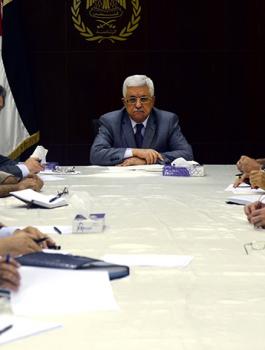 القيادة الفلسطينية في رام الله 