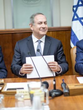 نتنياهو وقطاع غزة 