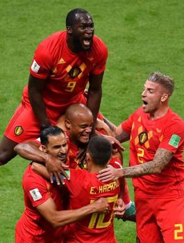 بلجيكا تفوز على البرازيل