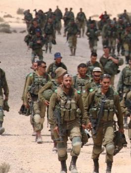 مناورات الجيش الاسرائيلي 