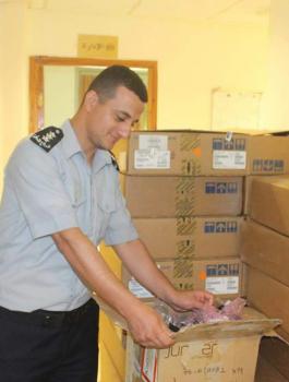 الدفاع المدني يستلم معدات ضمن المنحة الأمريكية 