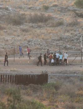 اصابة عمال فلسطينيين قرب طولكرم 