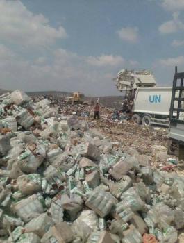 اتلاف 1800 كرتونة عصير منتهية الصلاحية بجنين