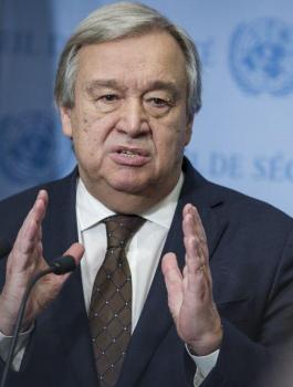 غوتيرش والامم المتحدة والمسلمين 