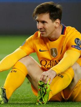 ميسي يغيب عن مباراة مالاجا الليلة