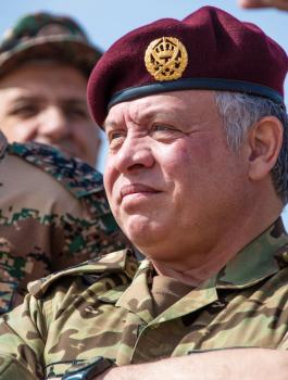 العاهل الاردني والارهاب 