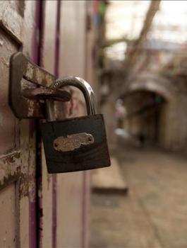 الاضراب في الخليل 