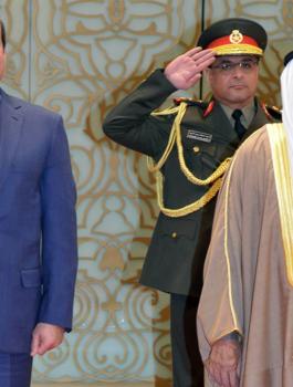 امير الكويت والسيسي 
