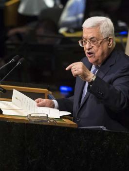 خطاب عباس في الامم المتحدة واسرائيل 