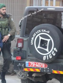 اعتقال فتاة فلسطينية في الخليل 