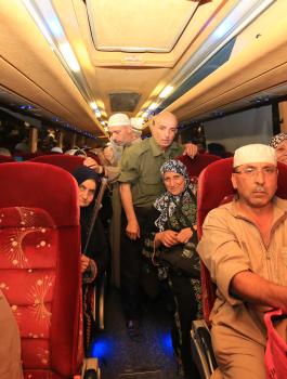 قوافل الحجاج الفلسطينيين 