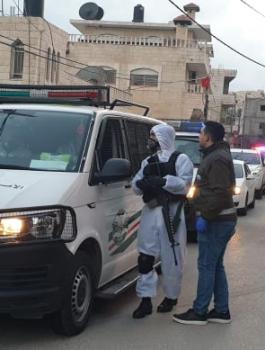 فرض الحجر الالزامي على المواطنين في بلدة حزما 