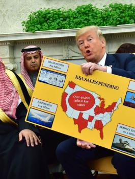 بيع اسلحة امريكية للسعودية وللامارات 