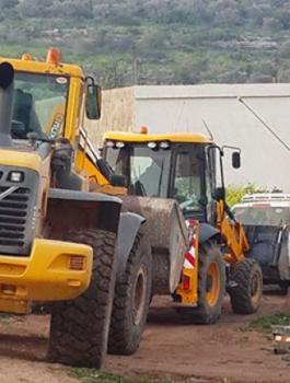 هدم منازل في الولجة 