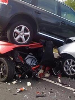 8 إصابات بعدة حوادث سير بمدينة جنين 