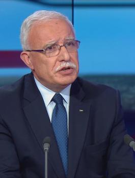 وزير الخارجية الفلسطيني 