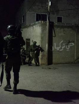 جيش الاحتلال ينفذ عملية عسكرية واسعة في برطعة مسقط رأس الشاب علاء قبها