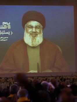 نصر الله والامارات والسعودية والحرب على ايران 