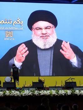 نصر الله والامارات والسعودية 