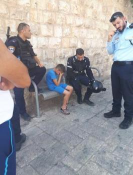 اختطاف اطفال في القدس 