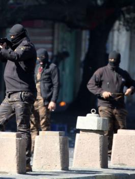 المحتجين في العراق 