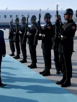 عباس في انقرة 