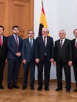 الرئيس الالماني والمسلمين 