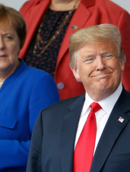 ميركل وترامب والامم المتحدة