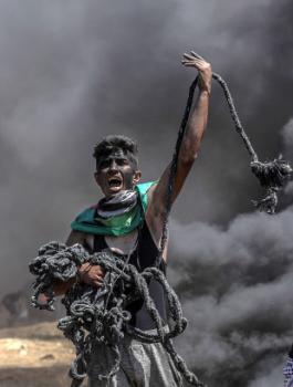قطاع غزة واسرائيل 