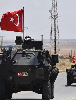 الجيش التركي والامريكي في سوريا 