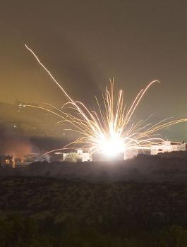 قصف اسرائيلي على غزة 