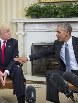 ترامب واوباما 
