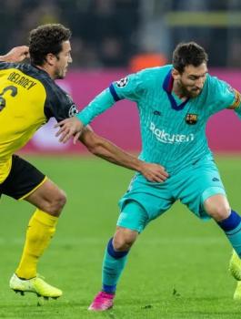برشلونة وبروسيا دورتموند 