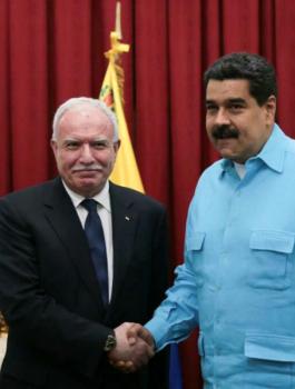الرئيس الفنزويلي والمالكي