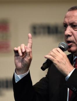 اردوغان واللاجئيين 