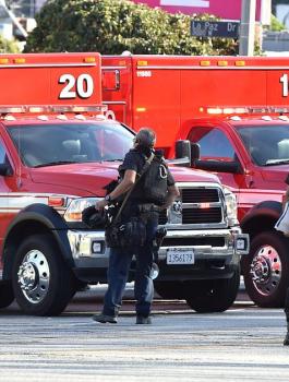 رهائن واطلاق نار في لوس انجيلوس 