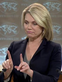 الخارجية الامريكية والدولة الفلسطينية 