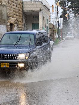 الامطار في فلسطين 