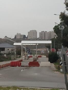 حاجز بيت ايل شمال رام الله 