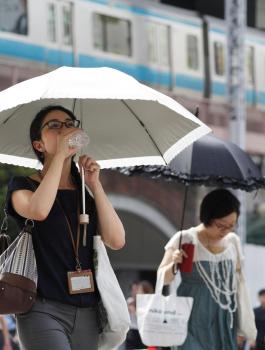 موجة حارة في اليابان