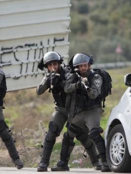 اطلاق النار على شاب فلسطيني قرب رام الله