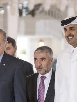 قطر وتركيا والفلسطينيين 