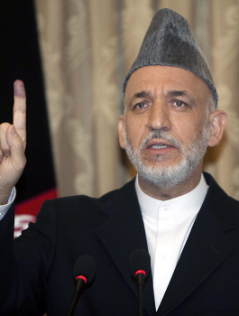 كرزاي والمقاومة 