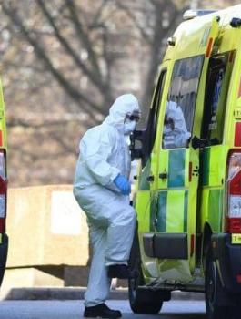 وفيات بكورونا في بريطانيا 