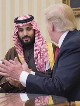 ترامب وبن سلمان 