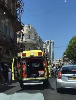 اصابة اسرائيليين بتل أبيب 