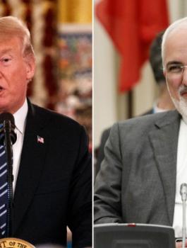 ترامب وجواد ظريف 