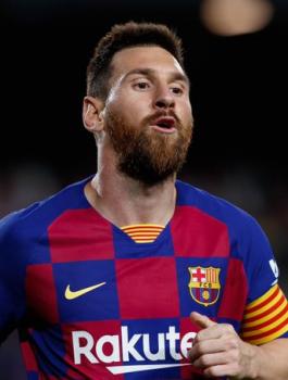 ميسي وفيروس كورونا 