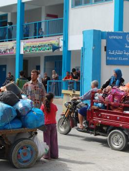 الاونروا وقطاع غزة  