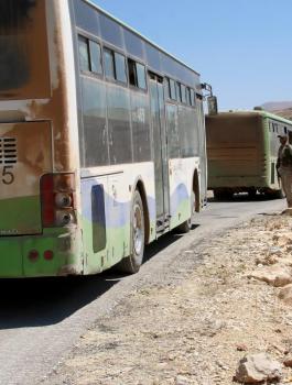 التحالف وقوافل داعش 